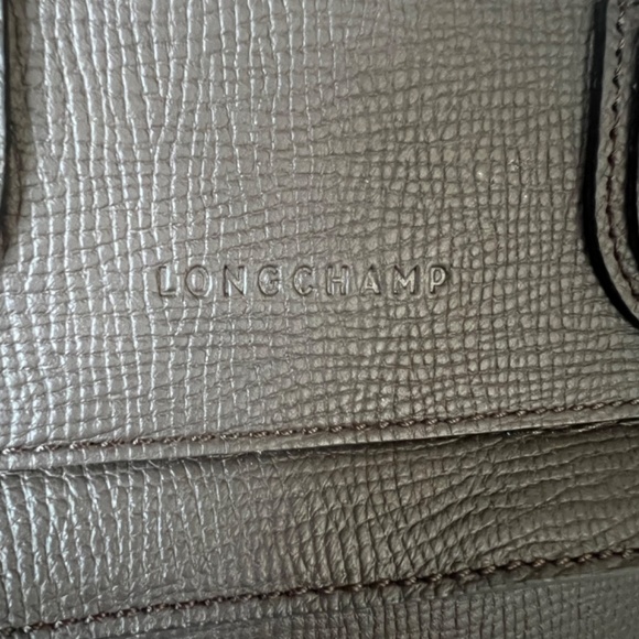 LONGCHAMP MAILBOX CHOCOLATE LEATHER & SUEDE - Picture 5 of 13